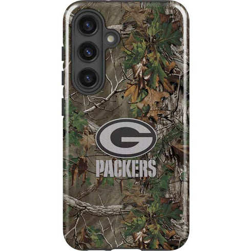 NFL Green Bay Packers Realtree Xtra Green Camo Galaxy S24 Plus Impact Case